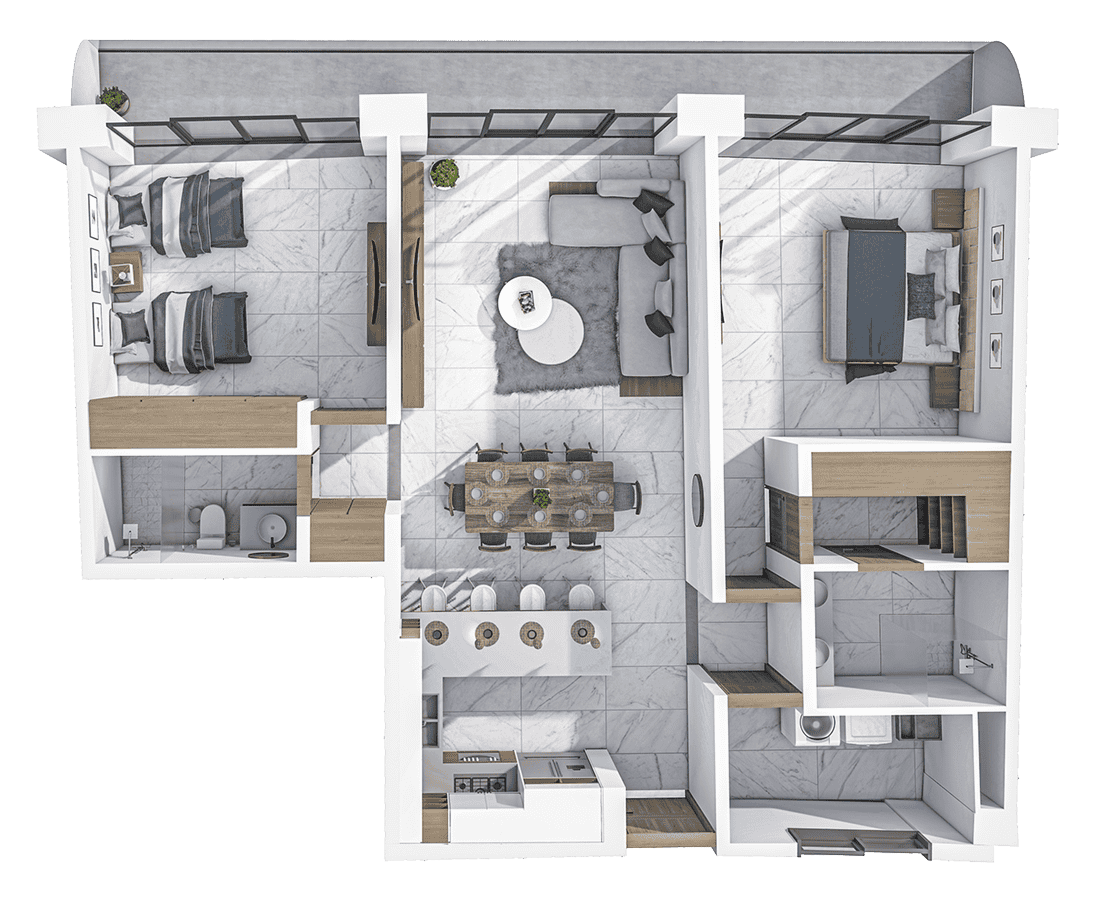 APARTMENT TYPE C/E