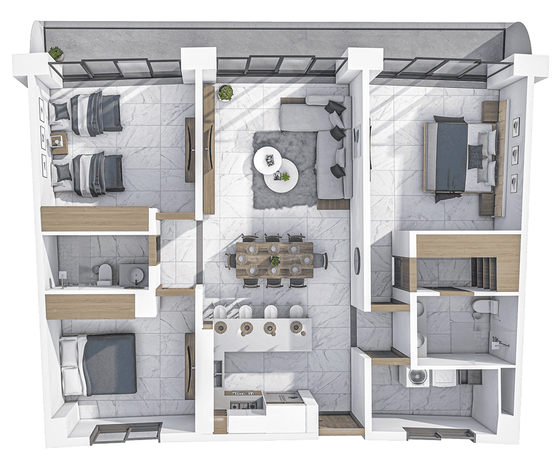 APARTMENT TYPE D